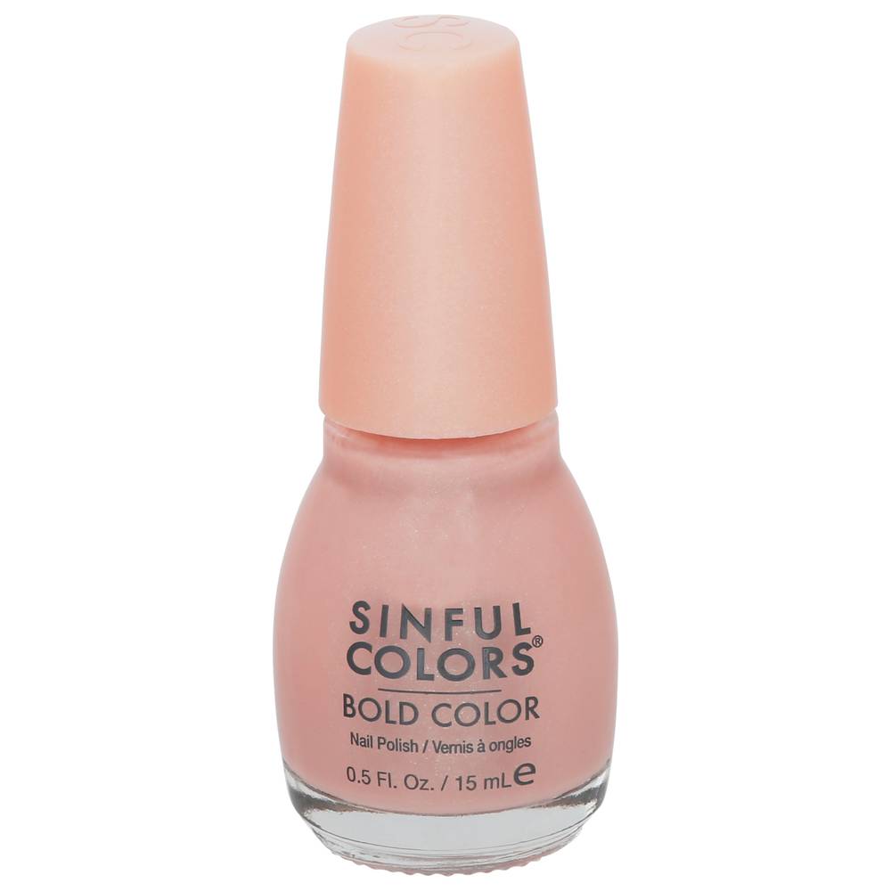 SinfulColors Essenchills Bold Color Salt Bath Babe 2737 Nail Polish