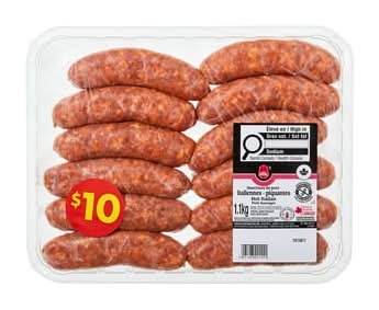 Royal saucisses de porc italiennes piquantes - hot italian pork sausages (12 unités)