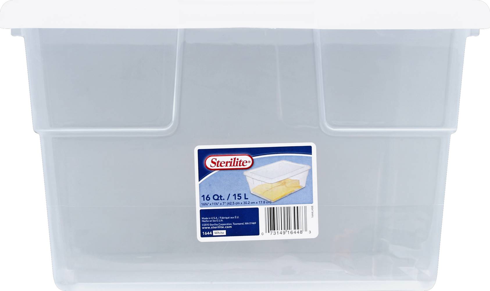 Sterilite 16 Qt Storage Box