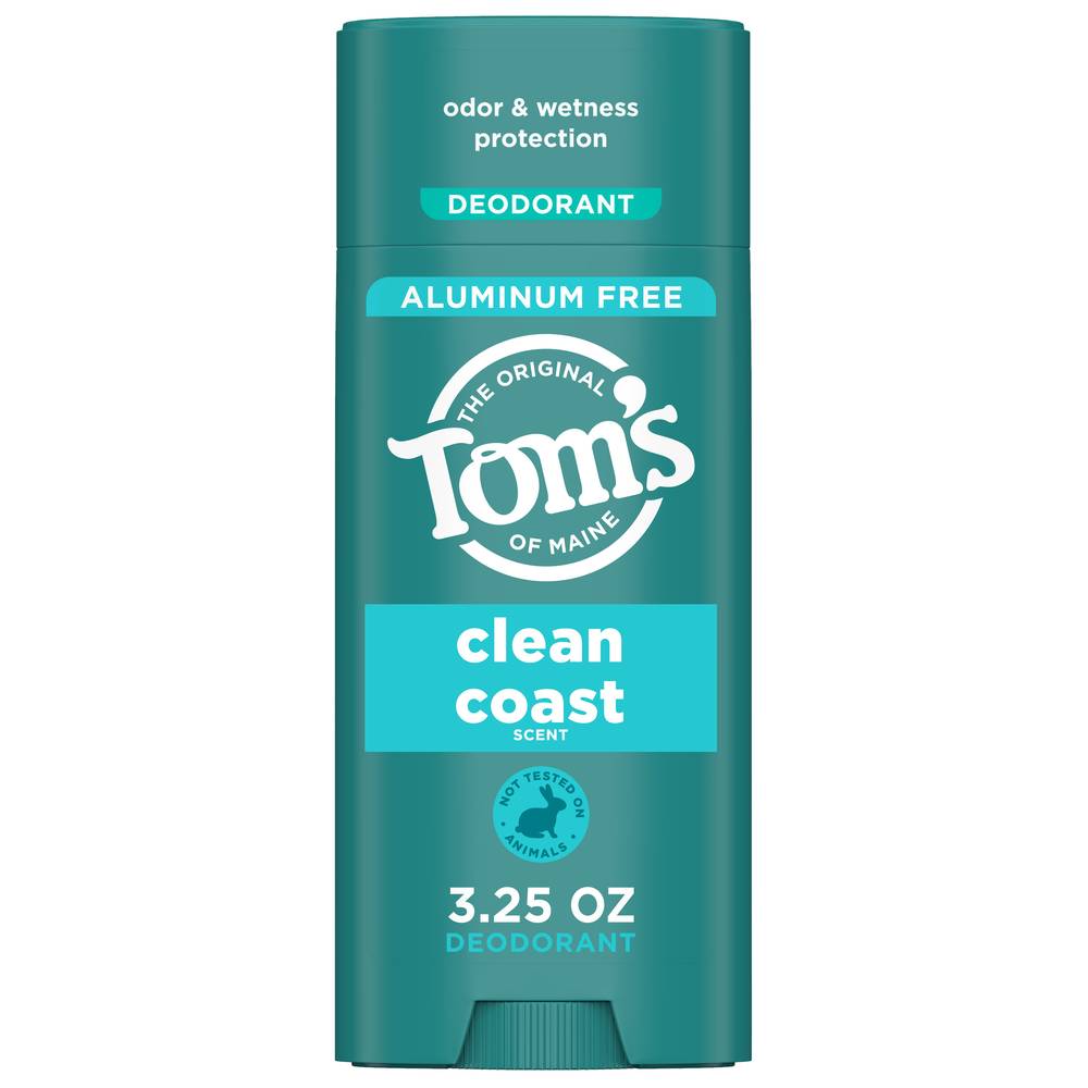 Tom's of Maine Aluminum Free Clean Coast Scent Deodorant (3.25 oz)