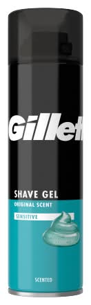 Gillette Base Classic Sensitive Shave Gel (200ml)