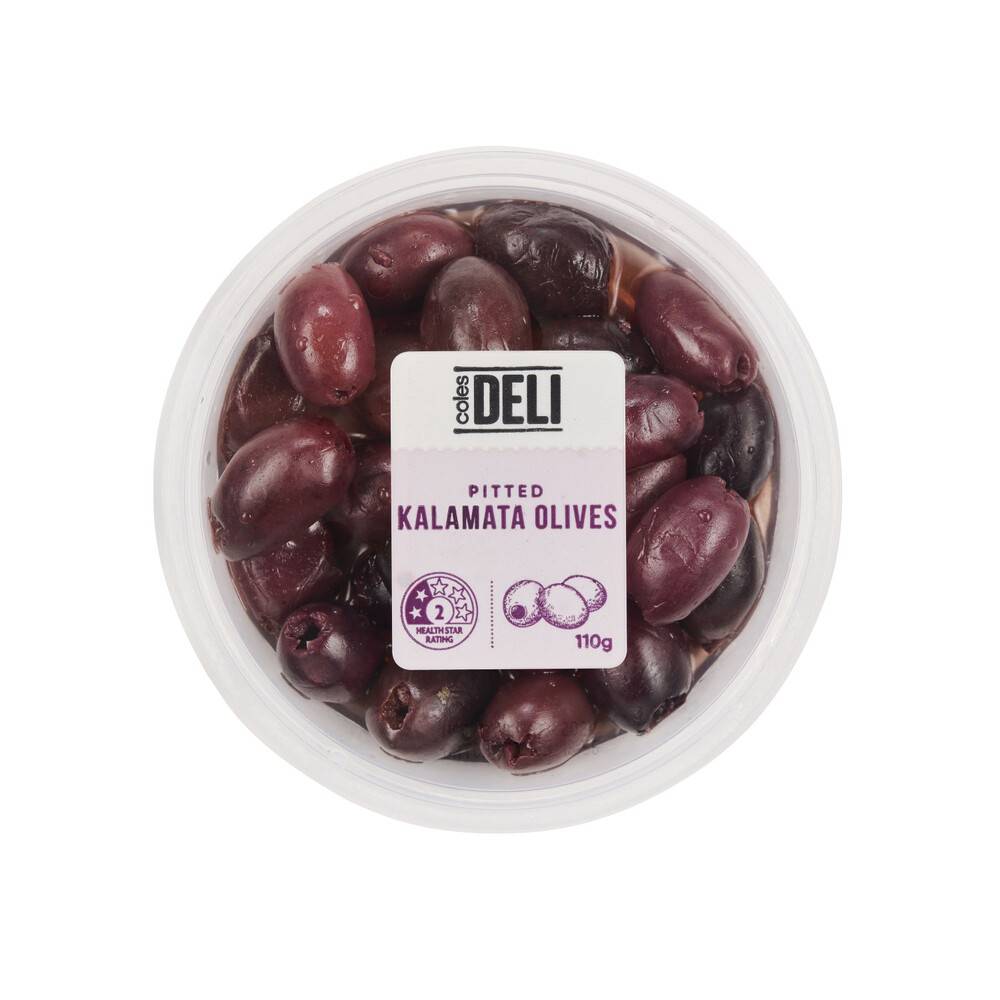 Coles Giant Pitted Kalamata Olives