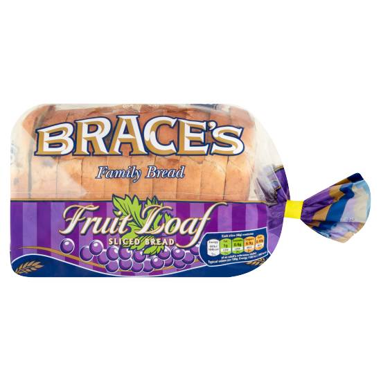 Brace's Fruit Loaf (400g)