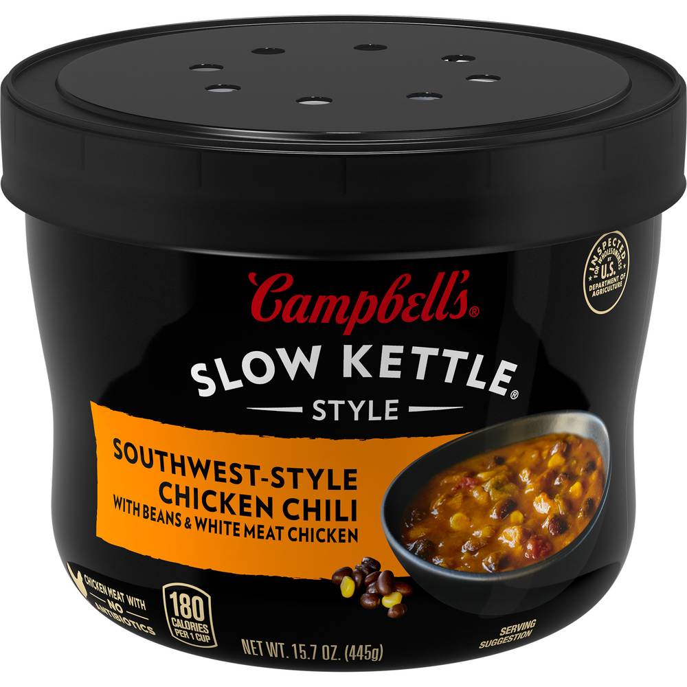 Campbell's Slow Kettle Chicken Chili Soup With Beans (15.7 oz)