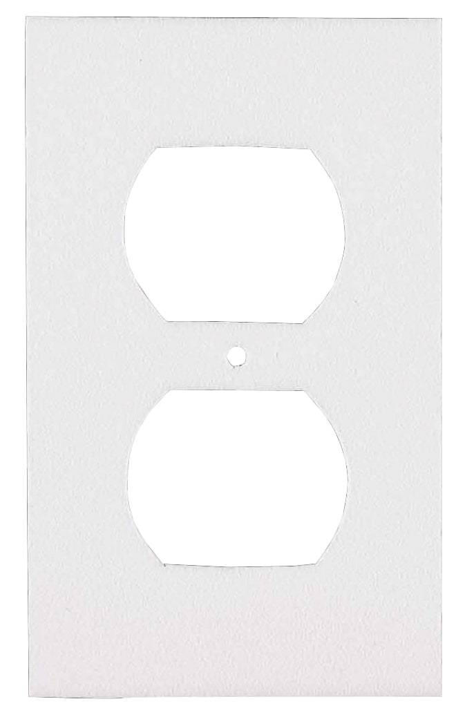 M-D 4-in x 2-3/4-in x 3/8-in White Outlet Seal Foam Switch/Outlet Weatherstrip (6-Pack) | 87916