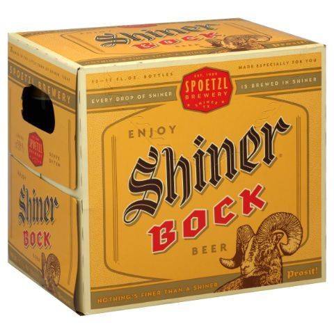 Shiner Bock 12 Pack 12oz Bottle