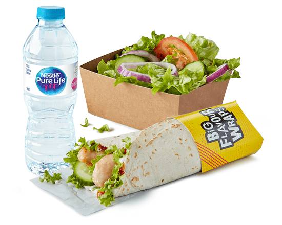 The Sweet Chilli Chicken One (Grilled) Wrap of the Day Meal