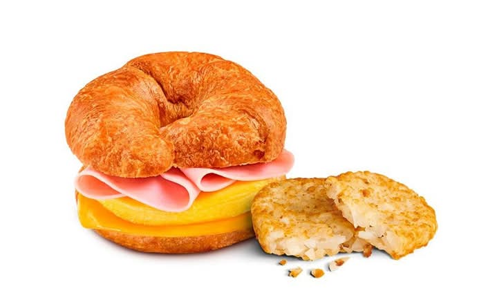 Croissant  + Papa Hashbrown