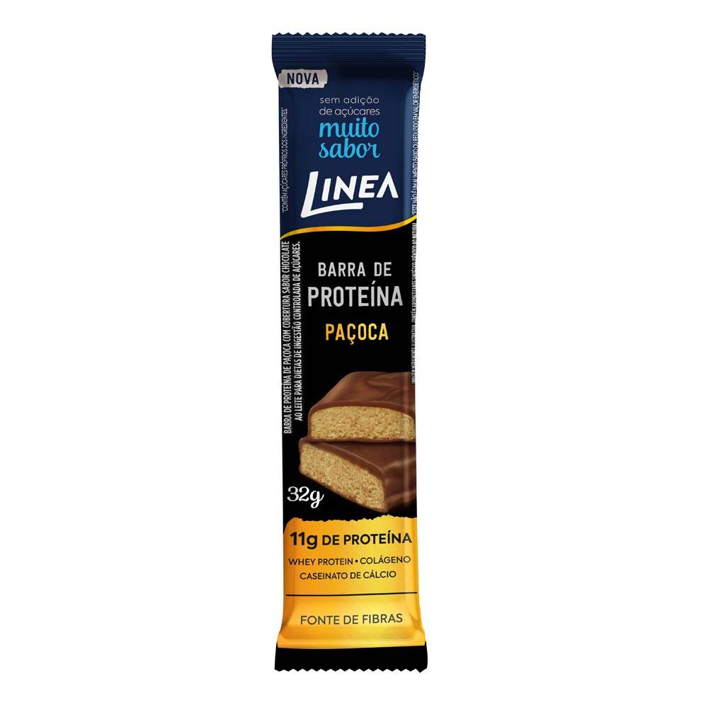 Linea · Barra de proteína de paçoca (32 g)