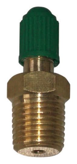 Campbell 1/4 In. Threaded Brass Snifter Air Valve 1/2 In. 1 Pc