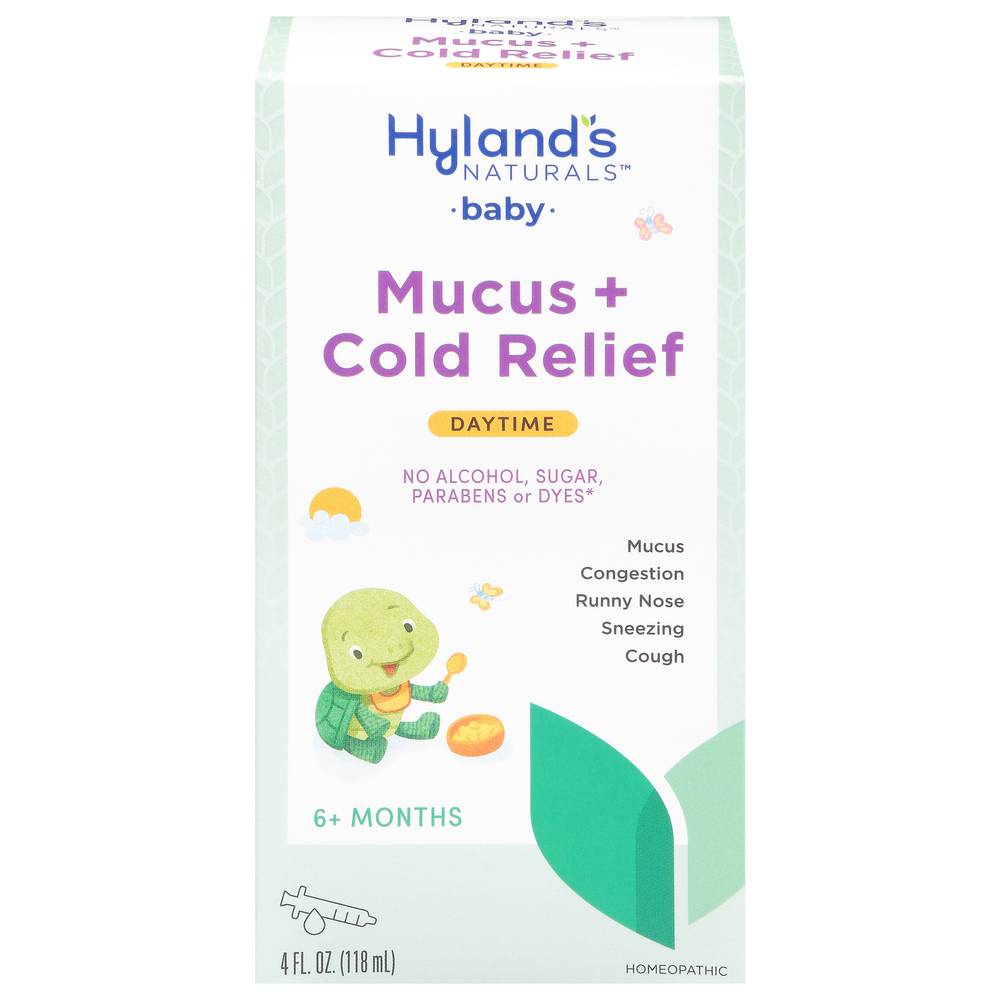 Hyland's Baby Homeopathic Mucus + Cold Relief (4 fl oz)