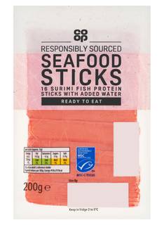 Co-op 16 Seafood Sticks 200g