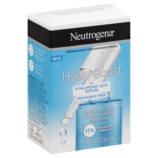 Neutrogena Hydro Boost Fragrance Free Hyaluronic Acid Serum (1 fl oz)