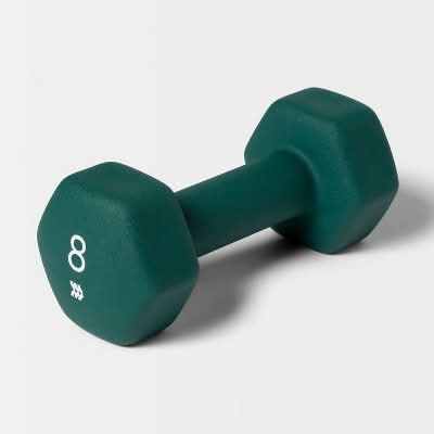 All In Motion Dumbbell, Green (8 lbs)