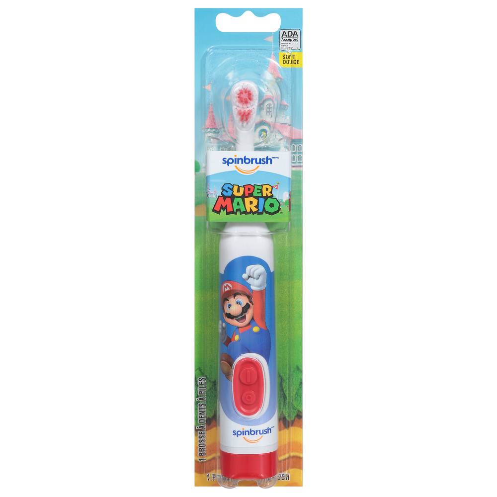 Spinbrush Super Mario Powered Kids Toothbrush