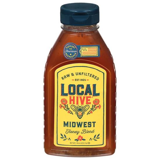 Local Hive Midwest Raw & Unfiltered Honey Blend