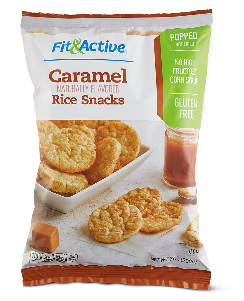 Fit & Active Caramel Rice Snacks
