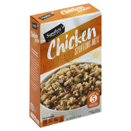 Signature Select Stuffing Mix Chicken Flavored Box (6 oz)