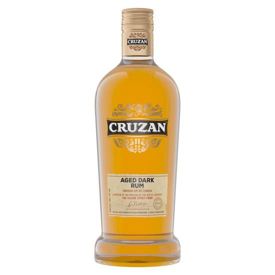 Cruzan Aged Dark Rum (1.75L plastic bottle)