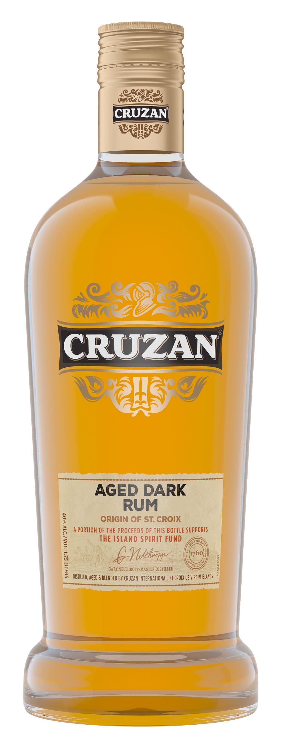 Cruzan Aged Dark Rum (1.75 L)