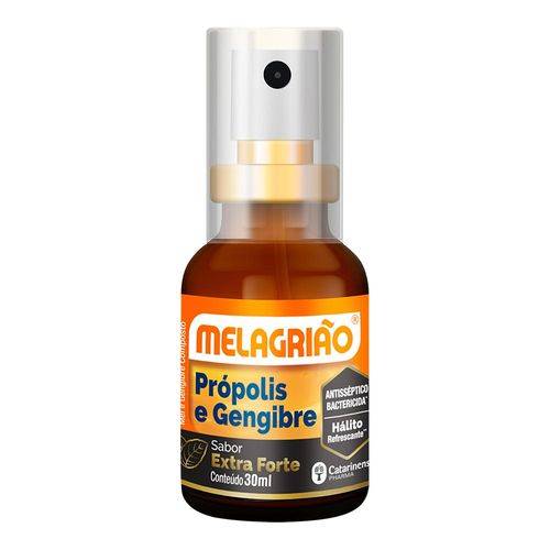 Melagrião · Aromatizante bucal própolis e gengibre extra forte (30 ml)