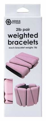 Series-8 Fitness™ Weighted Bracelets Pair 2lbs.