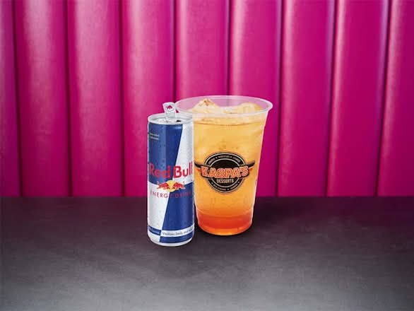 Pink Guava & Lime Redbull Cooler