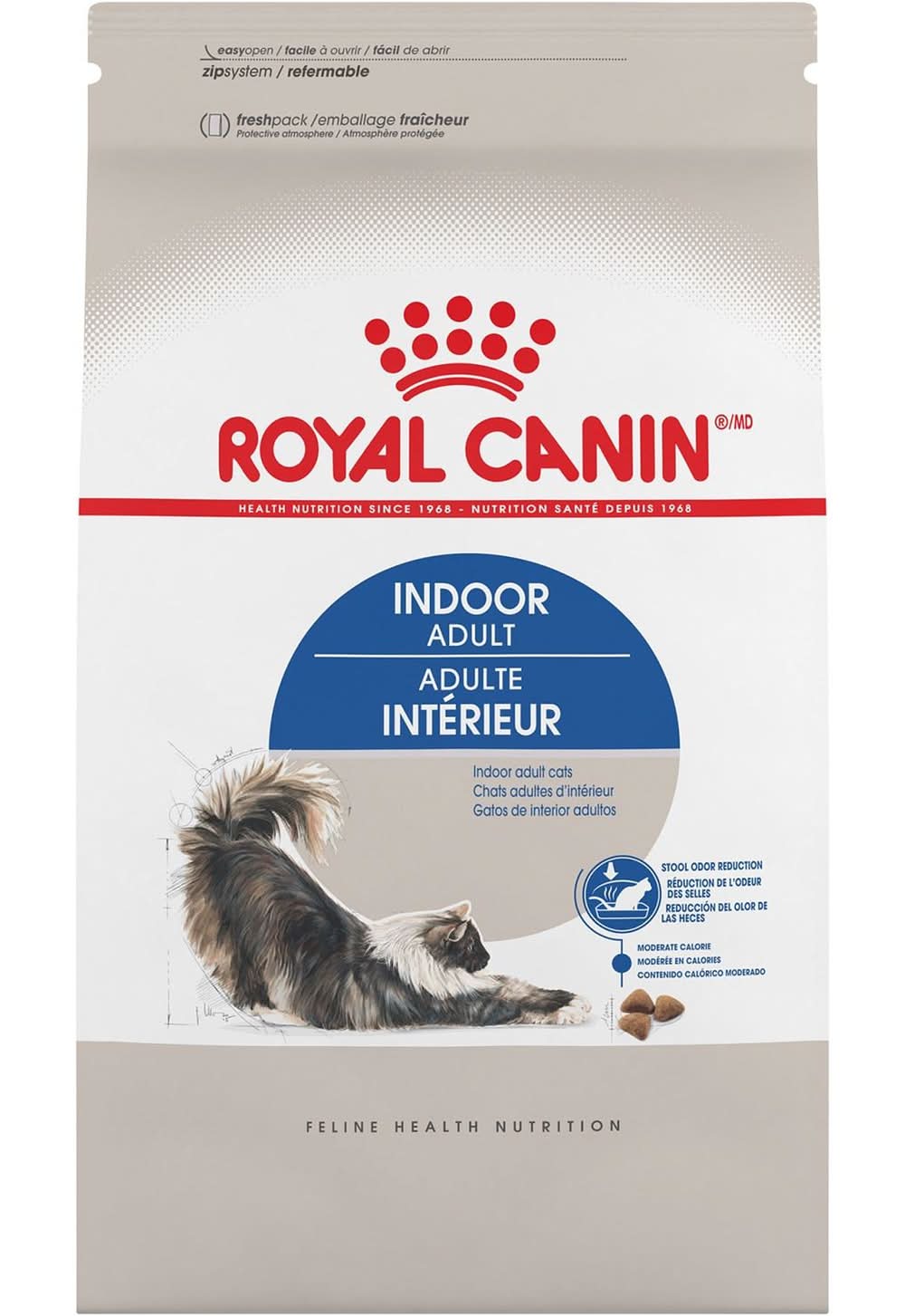Royal Canin Feline Health Nutrition Indoor Adult Cat Food, 3 lb