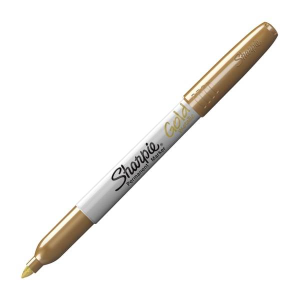 Sharpie® Metallic Marker, Fine Point, Gold