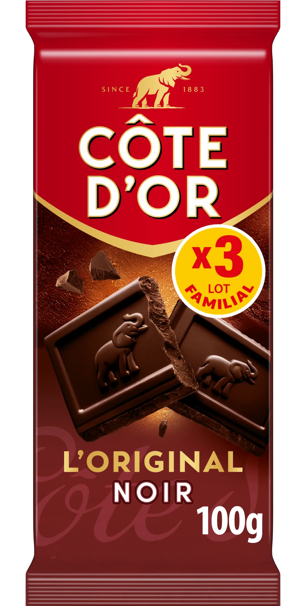 Cote d'Or - L'original chocolat noir (300g)