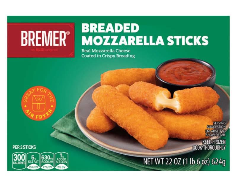 Bremer Mozzarella Sticks (22 oz)