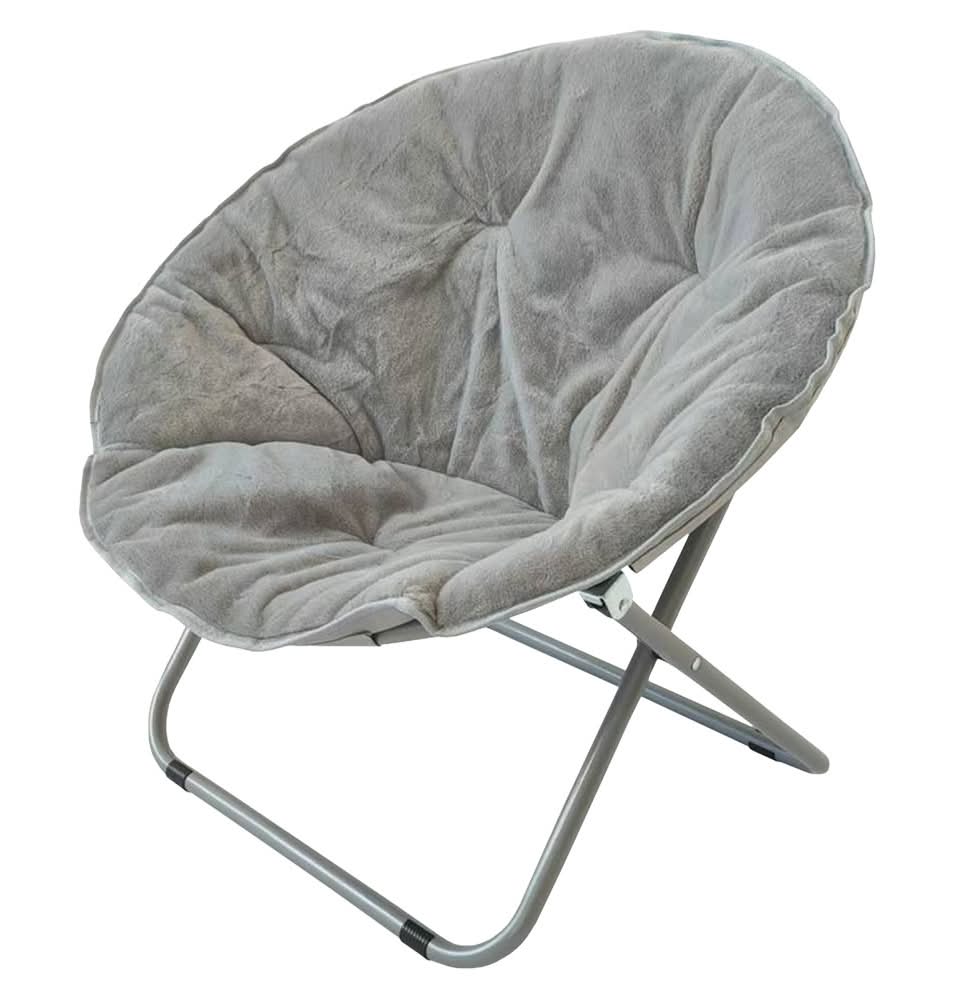 SOHL Gray Kids Saucer Chair