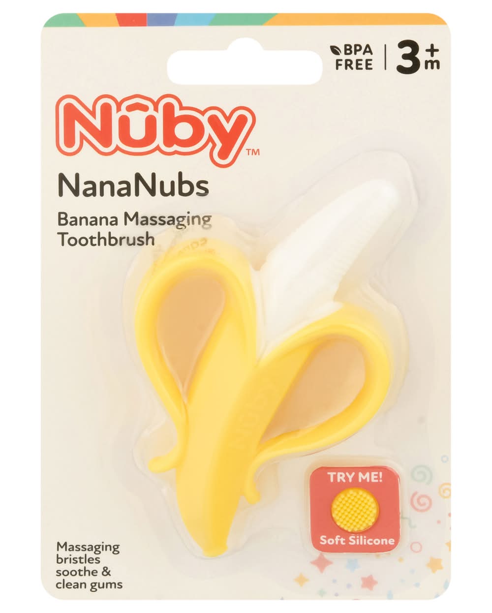 Nuby Nananubs Teething Toothbrush (1.7 oz)