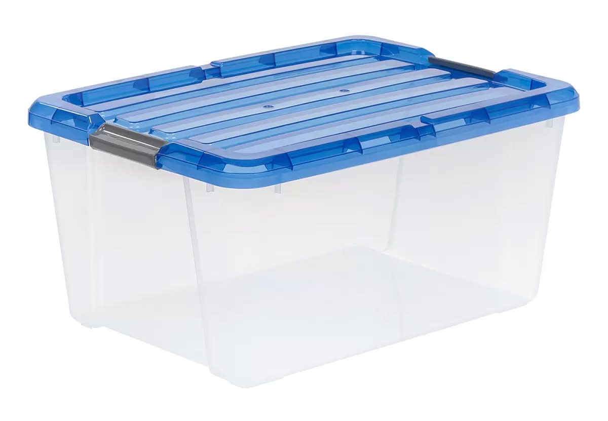 Iris · Kit de cajas con seguro 12.2 l, 27.8x41.8x16.5 cm (6 un)
