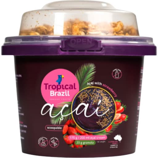 Tropical Brazil Strawberry Acai With Granola 190g