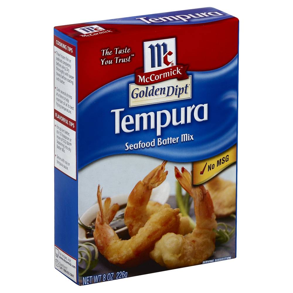 McCormick Golden Dipt Tempura Seafood Batter Mix (8 oz)