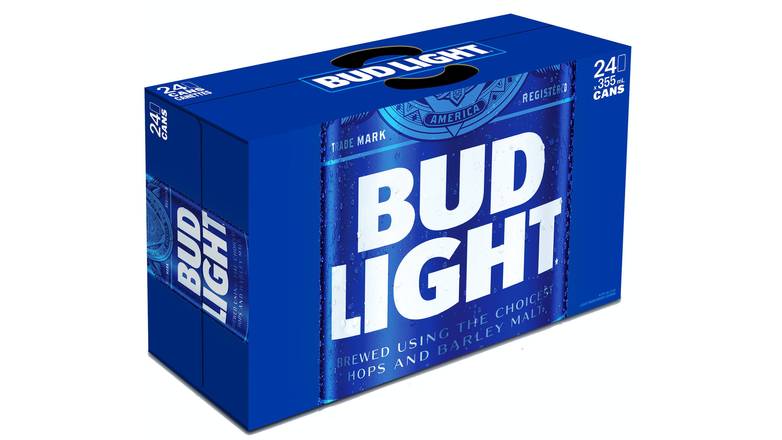 Bud Light Beer Bottle-Pack Of 24