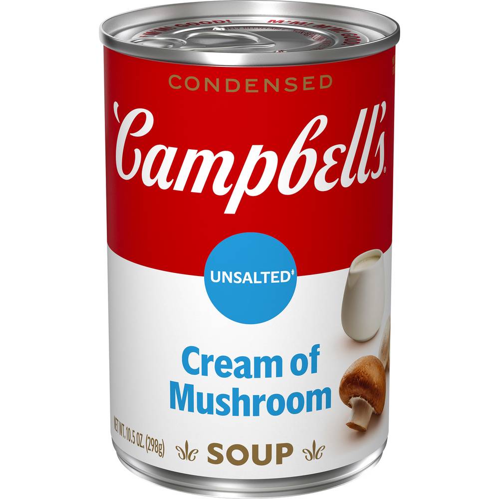 Campbell's Unsalted Cream Of Mushroom Soup (10.5 oz)