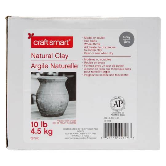 10Lb. Natural Clay By Craft Smart