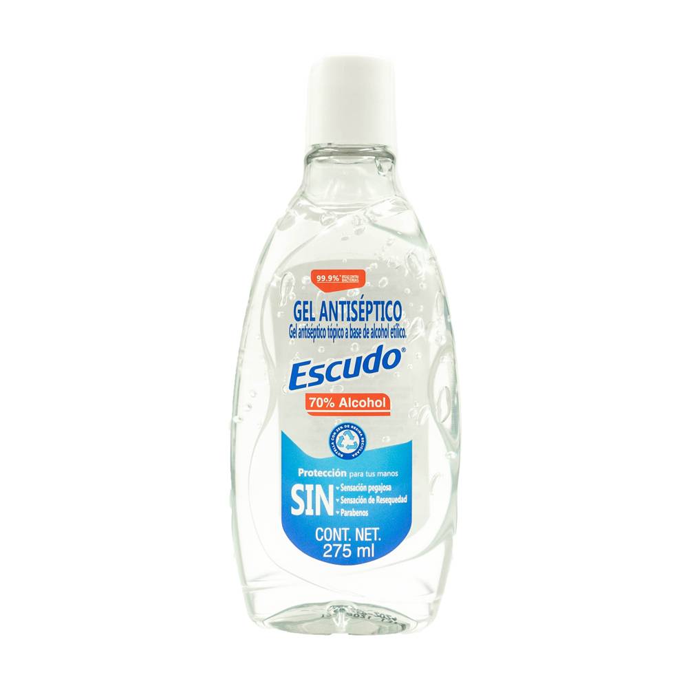 Escudo gel antibacterial (botella 275 ml)
