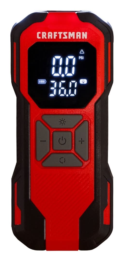 CRAFTSMAN Portable 12-volt Air Inflator (Power Source: Battery )