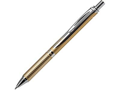 Pentel EnerGel Gel Pen, Medium Point, Black Ink (BL407XBPA)