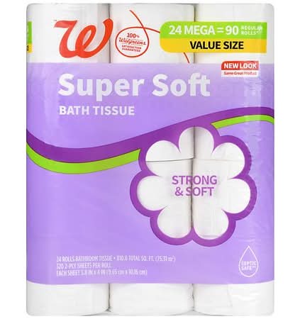 Walgreens Super Soft Bath Tissue (24 ct)