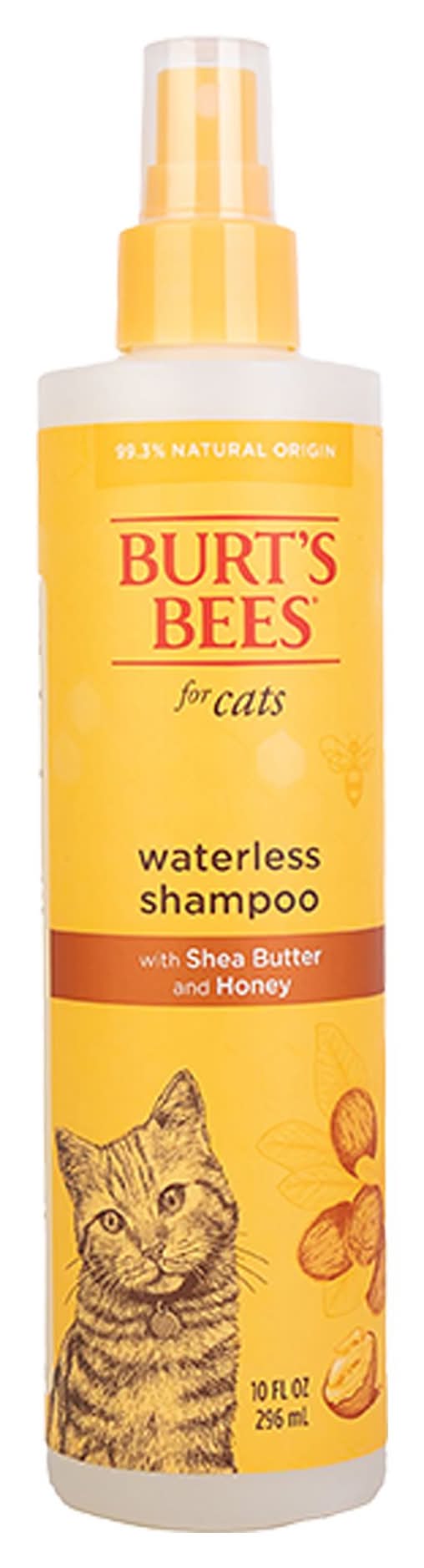 Burt's Bees® Waterless Cat Shampoo No Rinse Spray with Shea Butter & Honey - 10 oz (Size: 10 Fl Oz)
