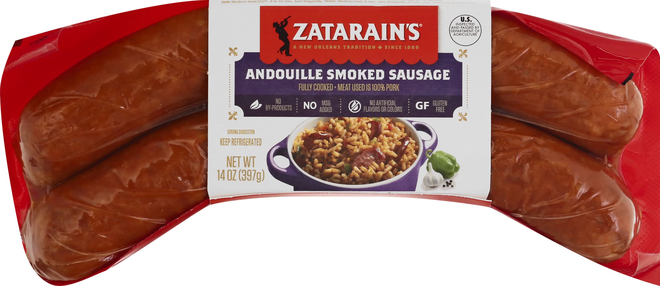 Zatarain's Andouille Smoked Sausage (14 oz)