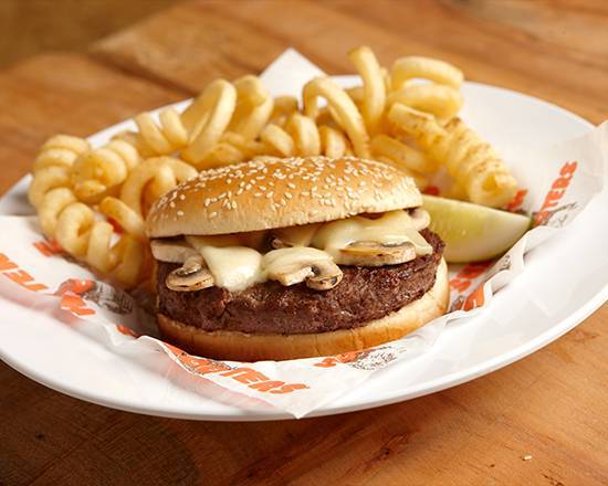 Burger Suisse aux Champignons / Mushroom Swiss Burger