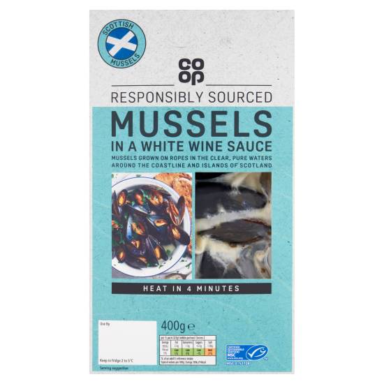 Co-Op Cooked Mussels in White Wine Sauce