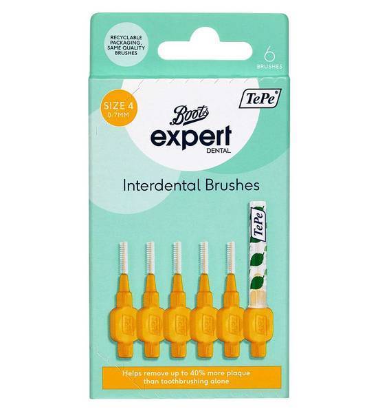 Boots Expert Tepe Dental Interdental Brush