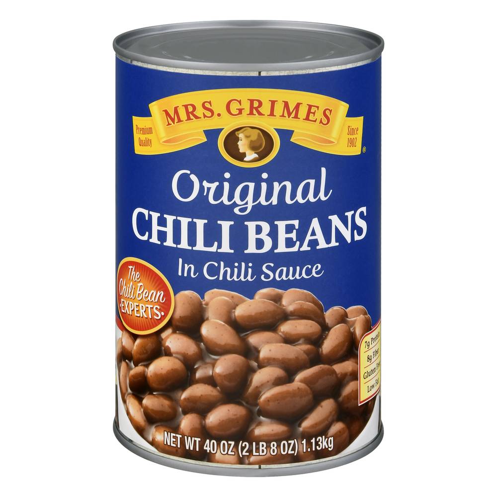 Mrs. Grimes Original Chili Beans in Chili Sauce (2.5 lbs)