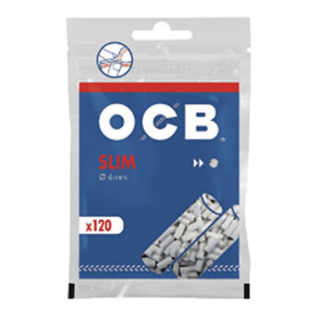 Ocb filtros slim (120 un)